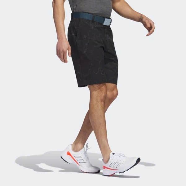 Quần shorts golf namULTIMATE PRINT SHORTS BLACK/GREY HZ3206 | ADIDAS