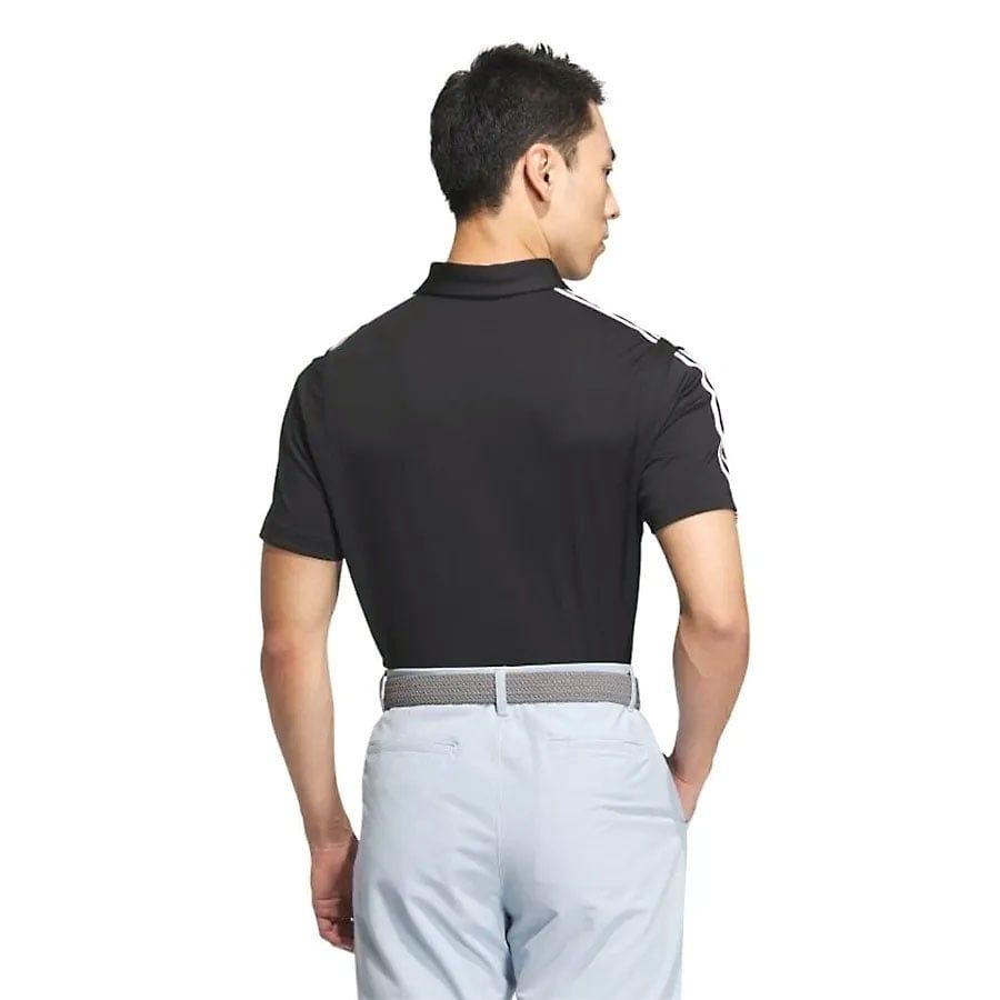 Áo golf nam tay ngắn HEAT.RDY 3-STRIPES HY0932 | Adidas
