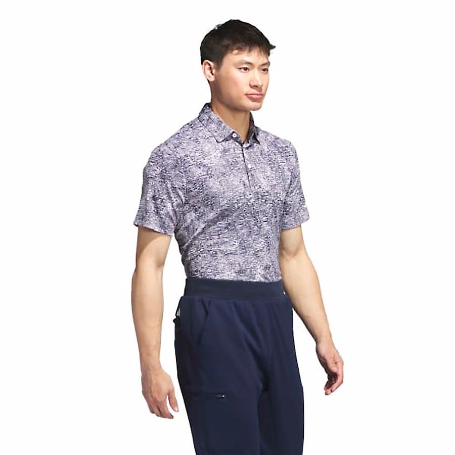 Áo golf nam tay ngắn AERIAL JACQUARD HZ0442 | Adidas