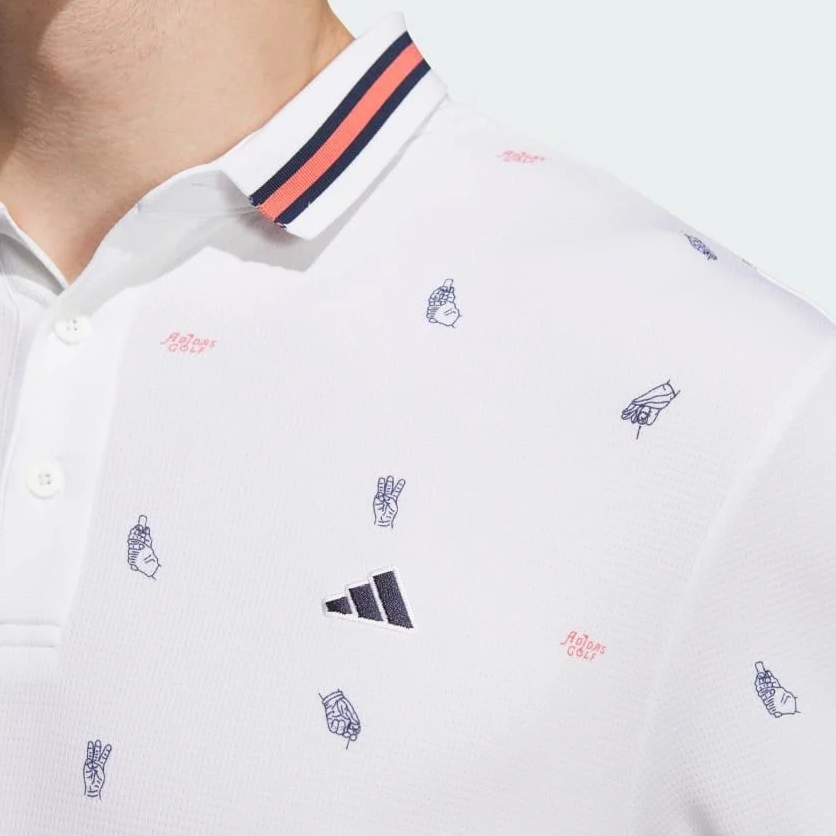 Áo golf nam tay ngắn Play Green Monog IN9047 | Adidas