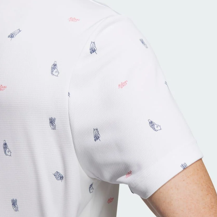 Áo golf nam tay ngắn Play Green Monog IN9047 | Adidas
