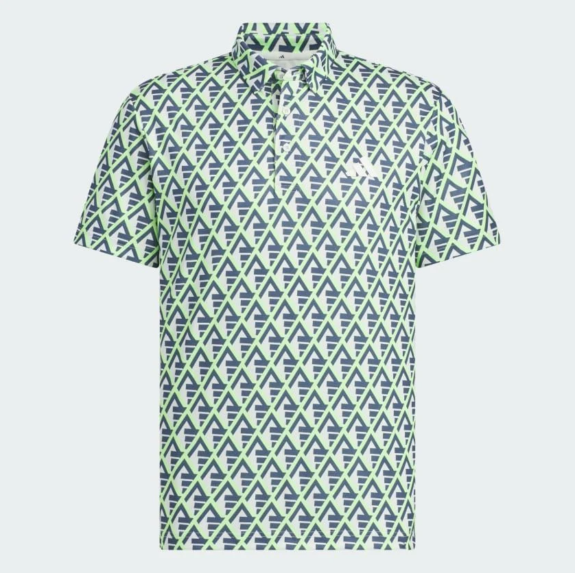 Áo golf nam tay ngắn Ess Aop IN9040 | Adidas