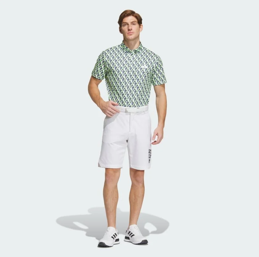 Áo golf nam tay ngắn Ess Aop IN9040 | Adidas